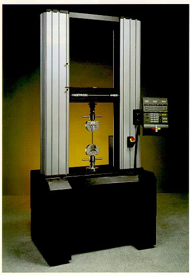 Instron tensilometer