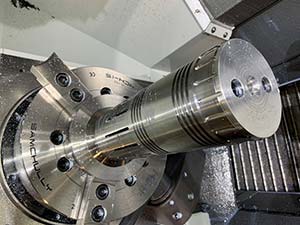 Precision lathe work